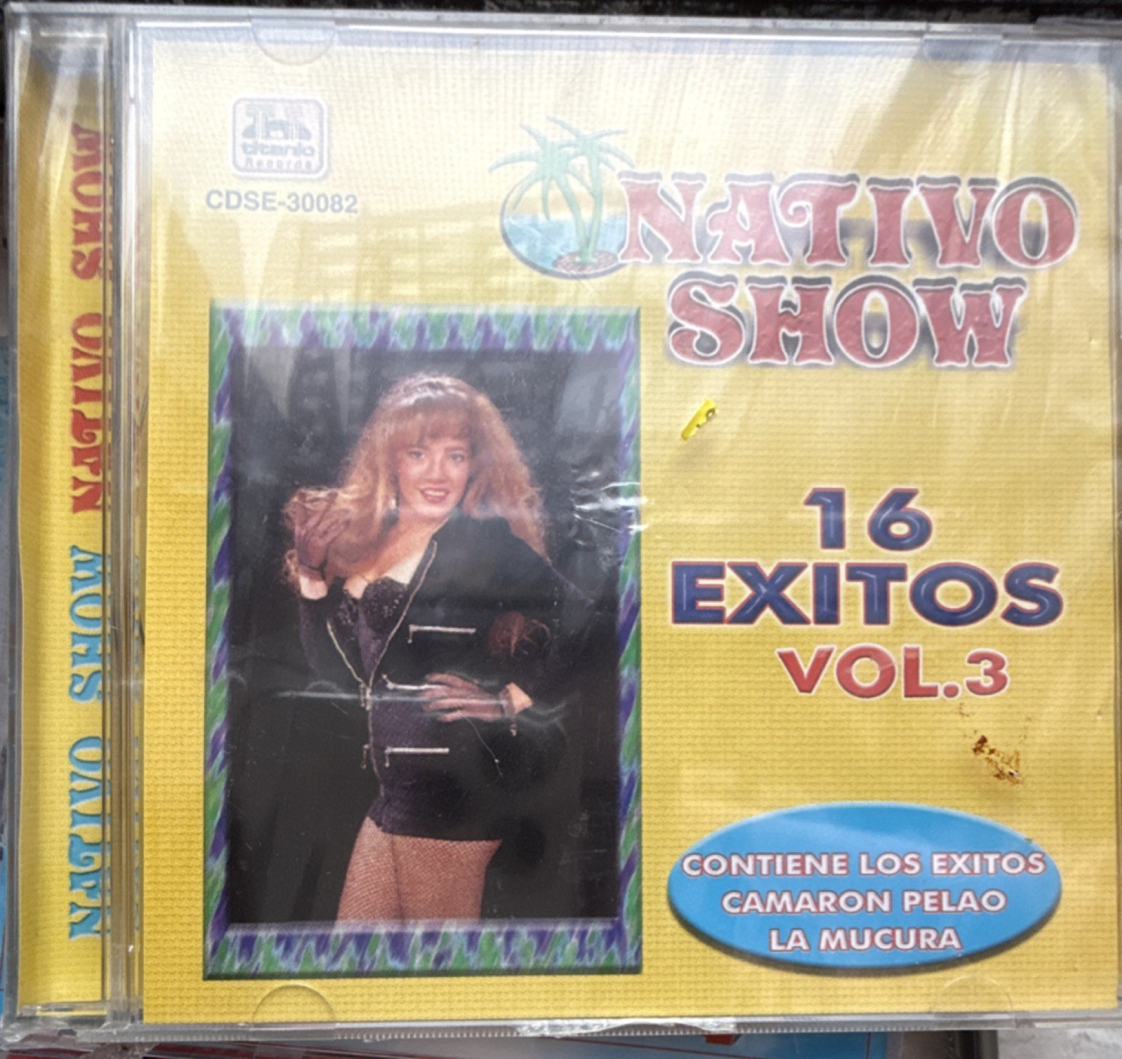Nativo Show 16 Exitos Vol. 3 Latin Cumbia Album CD CRM 2000 Spanish CDSE-30082