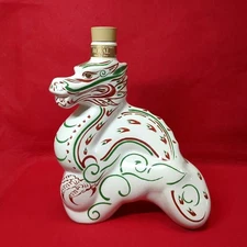 Suntory Whisky Royal Zodiac Bottle Dragon Retro Old Empty Bottle Japan A