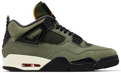 Size 13 - Undefeated x Air Jordan 4 Retro 2025 Green | eBay