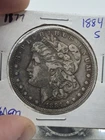 1884 S Morgan Silver Dollar US  $1 Coin. ☆ 1177 ☆ Nice Orignal Coin