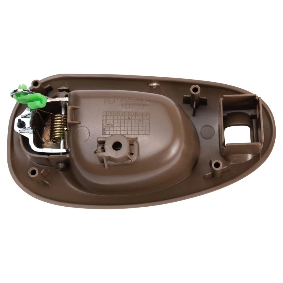 Manija de puerta interior delantera izquierda lado del conductor beige y cromo para Concord 300M Foto 3 de 4