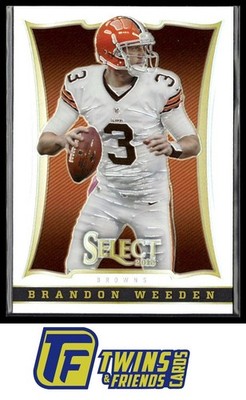 2013 Panini Select #23 Brandon Weeden Prizm