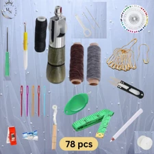 Stitching Speedy Stitcher Sewing Awl Needle Tool Kit For Leather Sail & Canvas