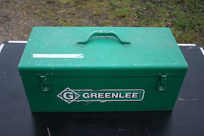 Greenlee Hydraulik Presse  + Stanzen           -Rg. ausge. Mwst.-