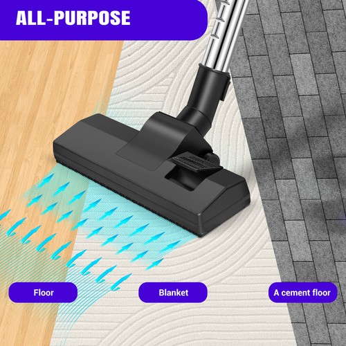 Cylinder Vacuum Cleaner 2 In 1 Brush, 1600W Corded Vacuum, Pet Hair Bagless Vac - Picture 11 of 15