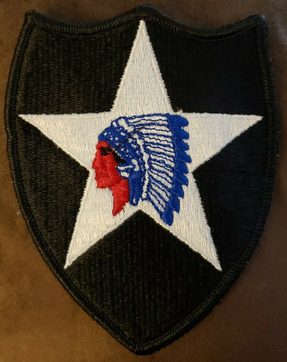 2nd Infantry Division U.S. Army Insignia 4" Shoulder Patch