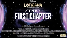 ✨ Disney Lorcana First Chapter - REGULAR & FOIL Finish Cards - Save Up To 25% ✨