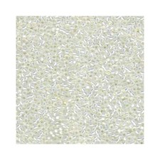Miyuki Seed Beads 15/0 Gilt Lined White Opal 15-551 Glass 8.2g Round Rocaille