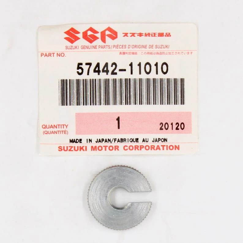Número de pieza de tuerca de bloqueo de ajuste original Suzuki - 57442-11010 Foto 2 de 2