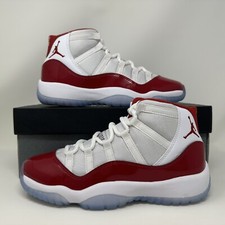 Nike Air Jordan Retro XI 11 GS Cherry 2022 Red Grade School Size 6y 378038-116