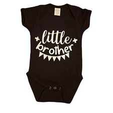 Little Brother Infant Creeper Bodysuit Baby Boy Baby Gift 12-18 Months NEW