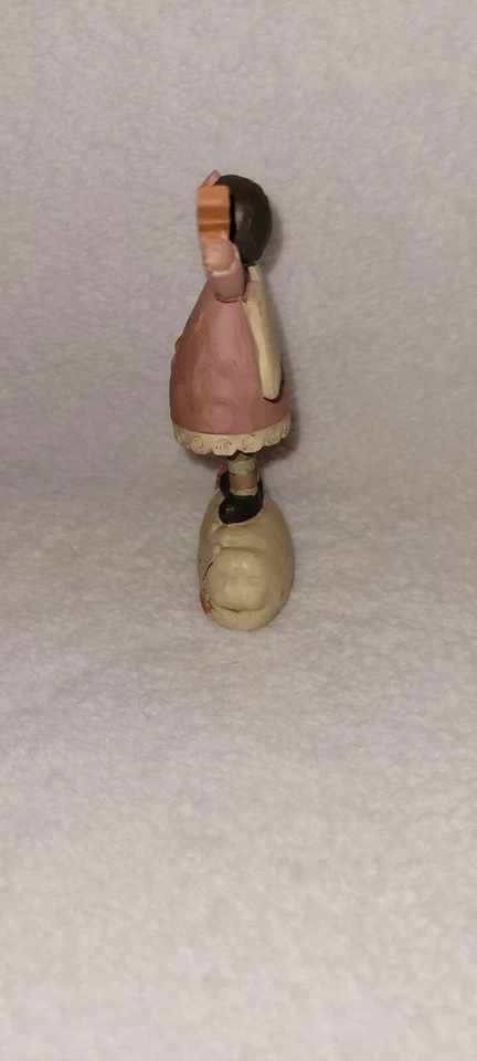 BLOSSOM BUCKET "Believe" Angel Lady Holding A Star Suzy '08 Whimsical 4" Figure  - Image 2 of 4