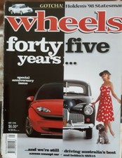 WHEELS Car Magazine May 1998 * FORTY FIVE YEARS - ANNIVERSARY ISSUE  *