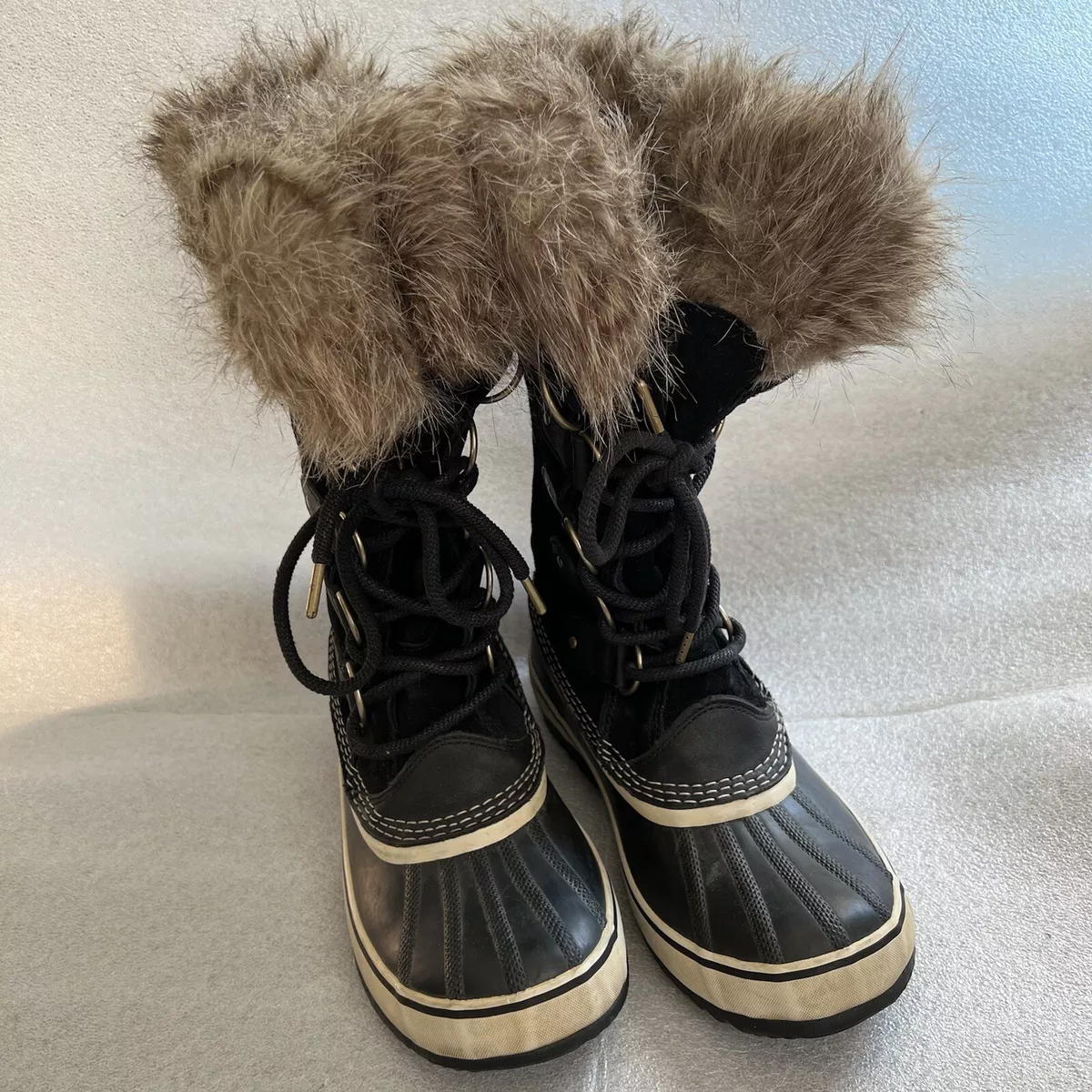 Sorel joan of arctic black sale