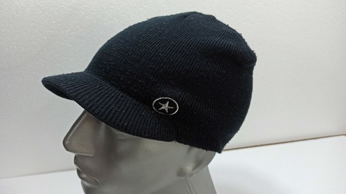 Converse Blue Beanie Hat Cap Knit One 
