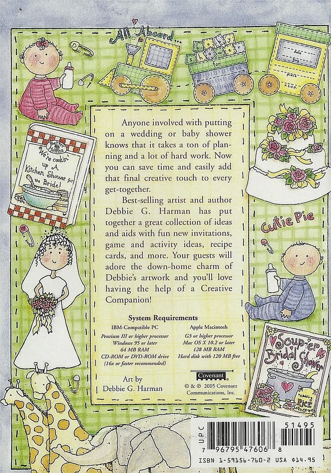 Creative Companion for Weddings & Showers - Includes Baby Showers [Mac/Win/PC] - Image 2 of 3