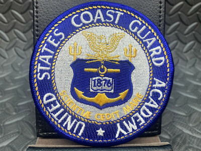 Coast Guard Academy New London Connecticut 4'' USCG Coast Guard Patch (New)