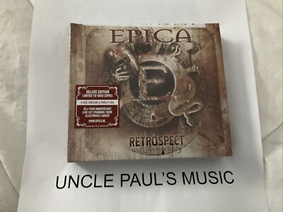 Retrospect by Epica 2DVD+3CD Deluxe Limited 10th Anniversary New Sealed OOAK RAR