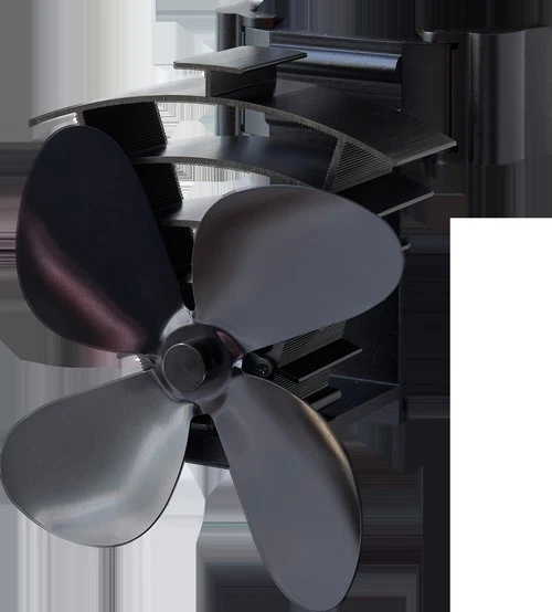 Valiant Remora Magnetic Flue Pipe Stove Fan - Fireplace Burner Warmth Fire  Home | eBay