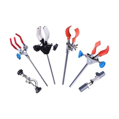 Four-Claw Clip for Lab Stand: Flask, Condenser, Accessories Holder Supply