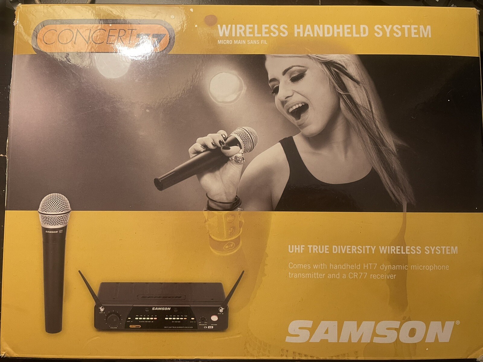 Wireless Samson Concert 77 Handheld System