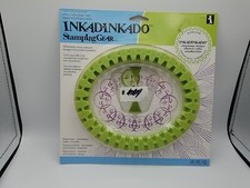 Inkadinkado Stamping Gear/ Wheel Stamp Oval Helps With Symmetry
