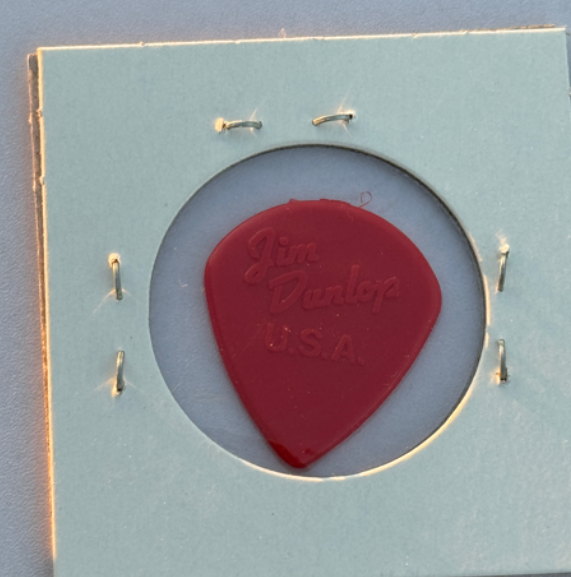 tom Jim Dunlop EJ-F1 Eric Johnson Eric Johnson EJ Guitar Pick RARE JAZZ III Jim Dunlop Tour Concert