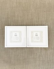Next Parker Set Of 2 Picture Frames/home Office Lobby Photo Frame 4"x4" Gift New