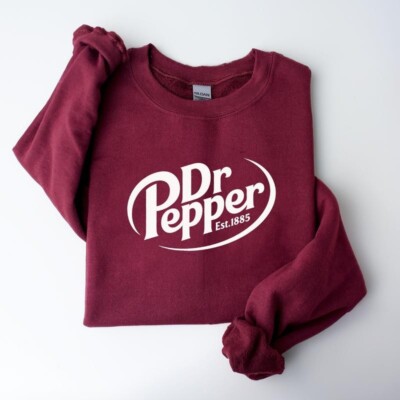 Dr. Pepper Sweatshirt Dr Pepper Lover, Dr Pepper Gift, Gift for Girlfriend S-3XL