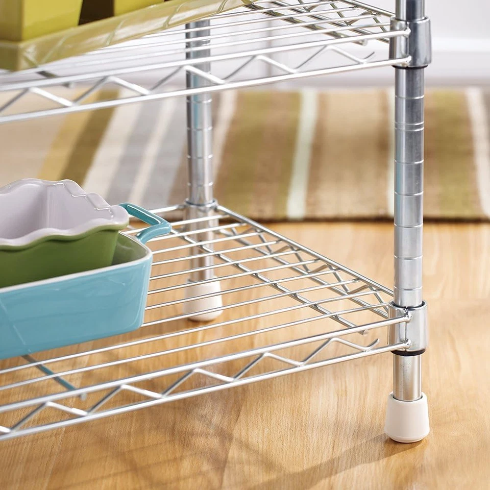 Softtouch 7/8 Pulgadas Goma Plegable Metal Silla Pata Tapa Repuesto Blanco, 4 Piezas Foto 3 de 4