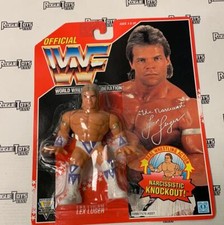 Hasbro WWF Series 8 Lex Luger with Narcissistic Knockout!