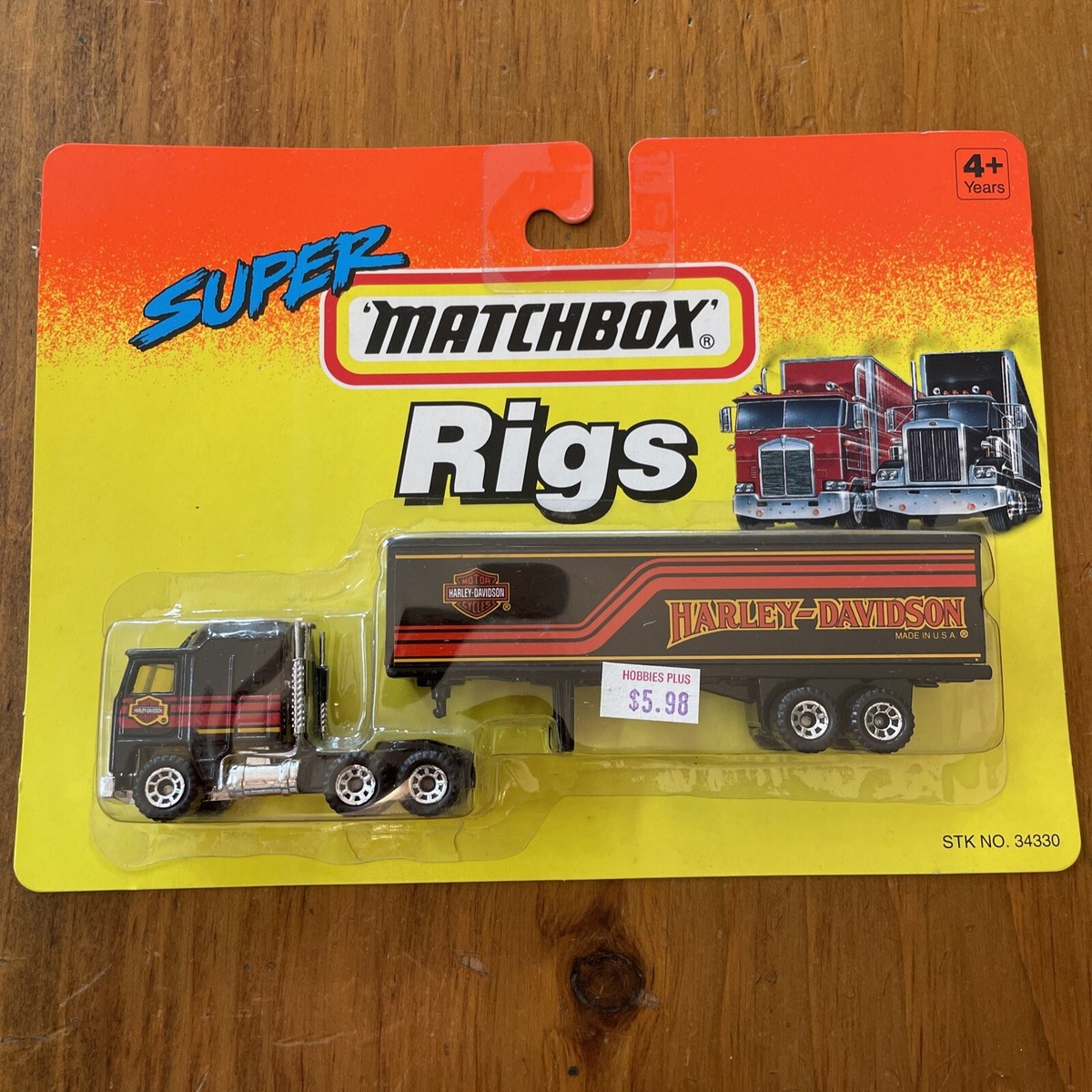 Matchbox 1993 Super Rigs Tractor Trailer Truck HARLEY DAVIDSON | eBay