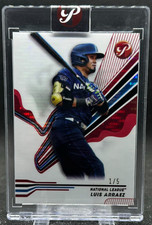 Luis Arraez 2024 Topps Pristine Red 1/5 National League Marlins Padres #253