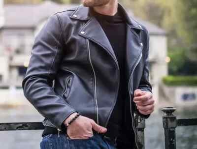 Stylish Textile Biker Jackets Wear New Exclusive Leather Men