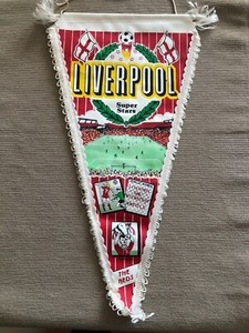 Lot 367 - LIVERPOOL FC - A SIGNED PENNANT WITH