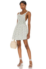 Free People Petunia Mini Dress In Tea Combo Women's Size XS
