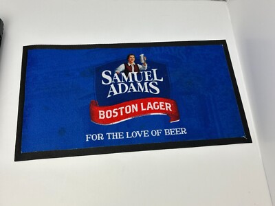 Official Samuel Adams Boston Lager | Beer Bar Mat | Used