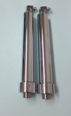 Lowrider Hydraulic Cylinders - Set Of 14 Chrome, Side Port, With Lock-In Screws & Fittings