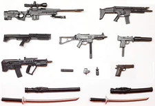 Marauder SERIES #2 1:12 Scale Weapons for 6" GI Joe Classified -Factory Produced