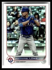 2022 Topps #551 Nathaniel Lowe Rainbow Foil