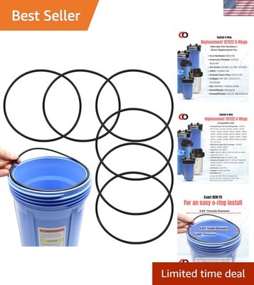 Replacement O-Rings Compatible with Pentair Pentek Big Blue Water Filters OEM...