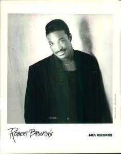 Press Photo: ROBERT BROOKINS 8x10 B&W