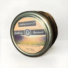 Luminessence Soothing Apaisant 3 Oz Jar Candle Brand New