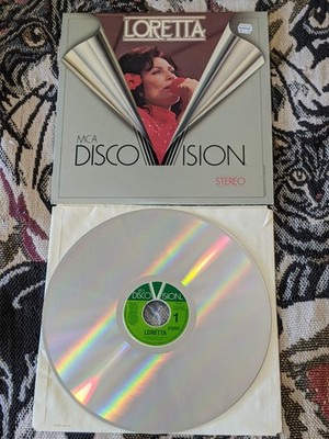 LORETTA LYNN LASERDISC MCA DISCO VISION 74-004 COUNTRY MUSIC