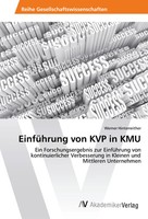 EinfüHrung Von Kvp In Kmu Werner Hinterreither Taschenbuch 132 S. Deutsch 2016