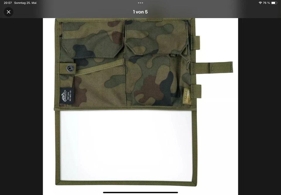 Helikon-Tex Map Case Kartentasche - PL Woodland - Cordura®