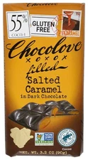 Chocolove Choc Bar Dk Caramel 3.2 OZ Pack Of 10