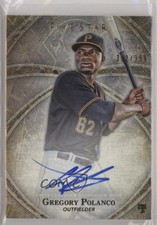 2014 Topps Five Star Auto 392/399 Gregory Polanco #FSA-GP Auto 2a9