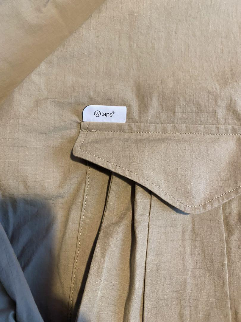 WTAPS SBS LS NYCO Ripstop Hooded Jacket Beige Used | eBay WTAPS SBS LS NYCO Ripstop Hooded Jacket Beige Used | eBay