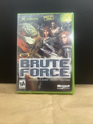 Brute Force Original Release Black Label Microsoft Xbox BRAND NEW SEALED!